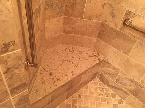 Dominican republic shower and bath installation